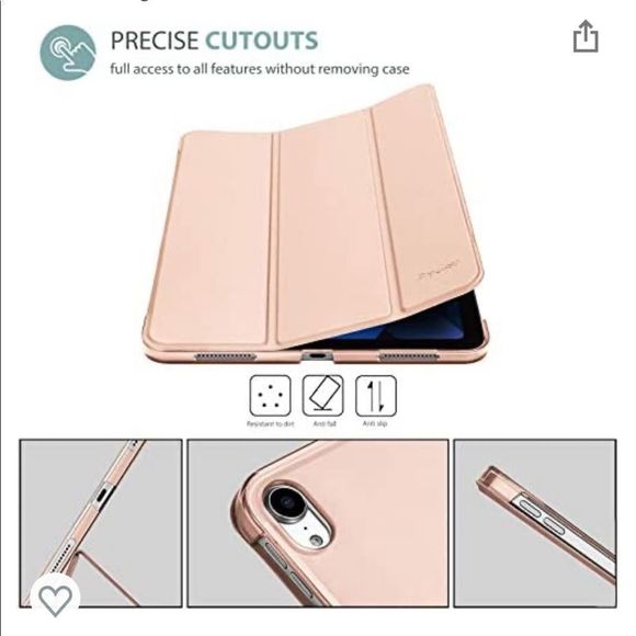 NWOT Rose Gold iPad Case - Picture 8 of 10